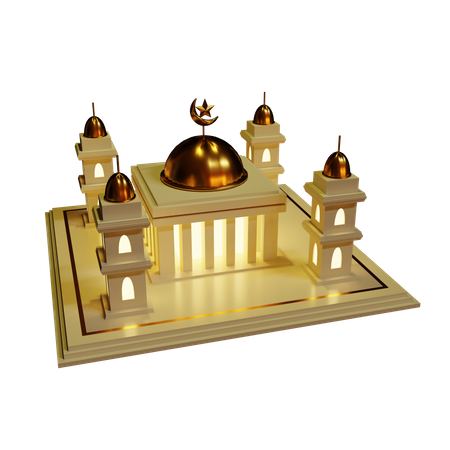 Mosque  3D Illustration