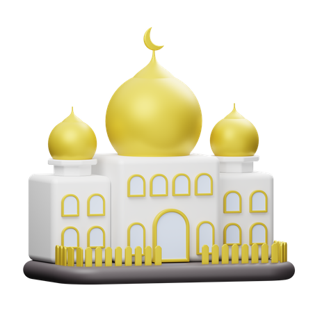 Mosque  3D Illustration