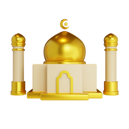 Mosque  3D Illustration