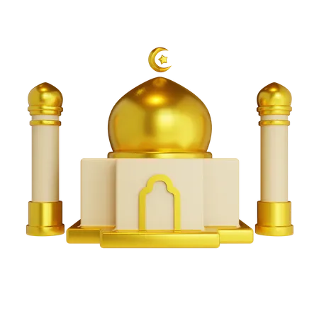 Mosque  3D Illustration