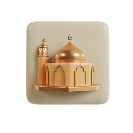 Mosque  3D Illustration