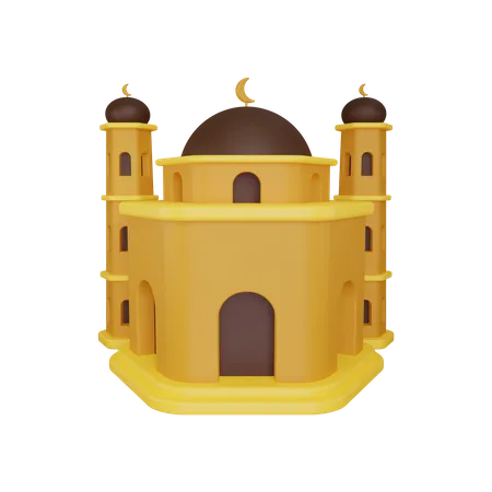 Mosque  3D Illustration