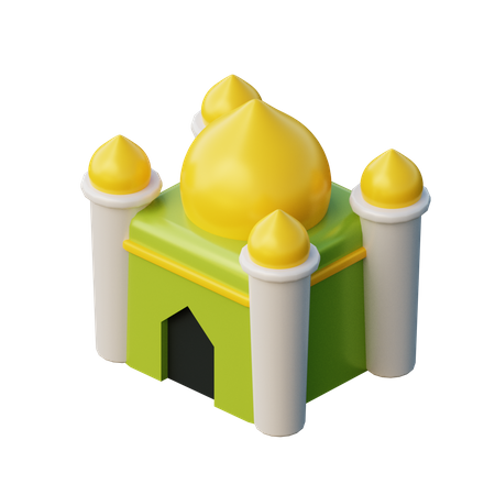 Mosque  3D Illustration