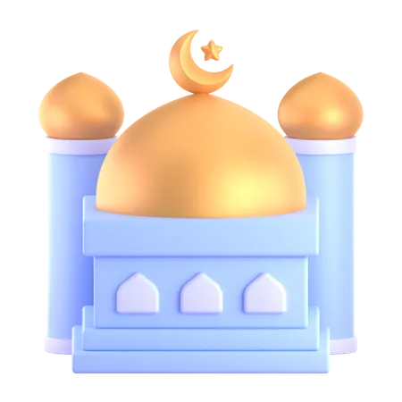 Mosque  3D Illustration