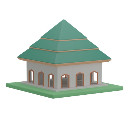 Mosque 3D Illustration
