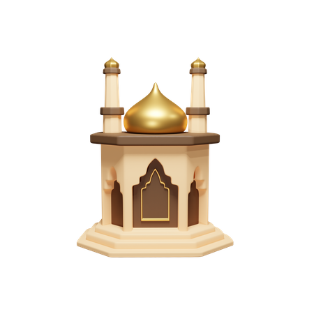 Mosque 3D Icon