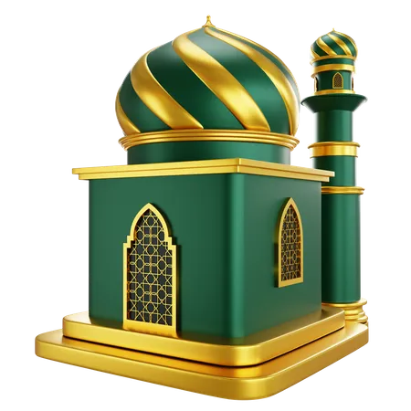 Ramadan 3 D Mosque Building 3D Icon