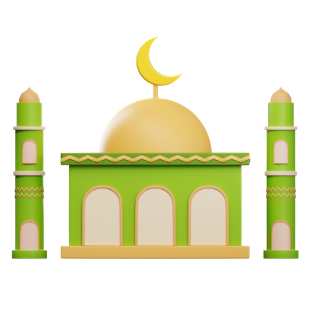 Mosque  3D Icon