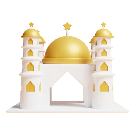 Islamic Ui Concept 3 D Illustration 3D Icon