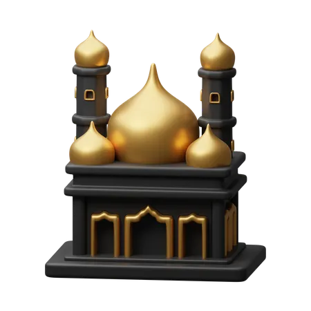 Mosque building  3D Icon
