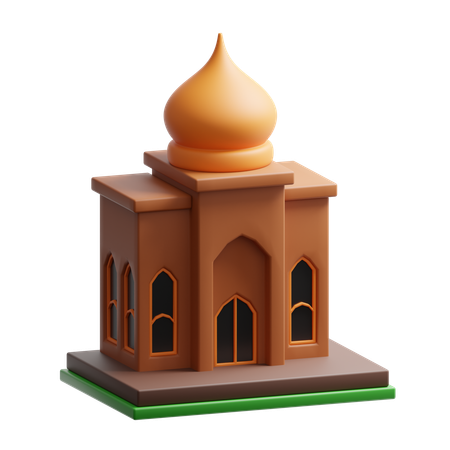 Mosque building  3D Icon