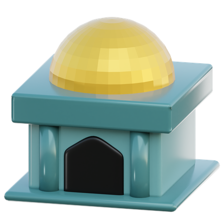 Mosque Building  3D Icon