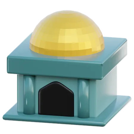 Mosque Building  3D Icon