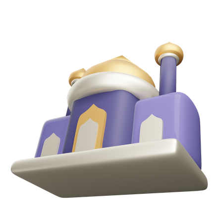 Mosque Building  3D Icon