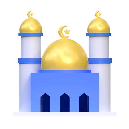 Mosque Building  3D Icon