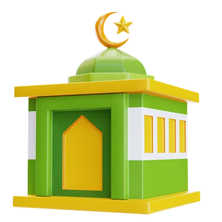 Mosque Building  3D Icon