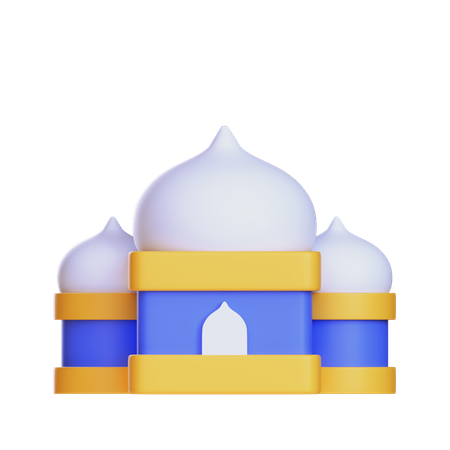 Mosque Building  3D Icon
