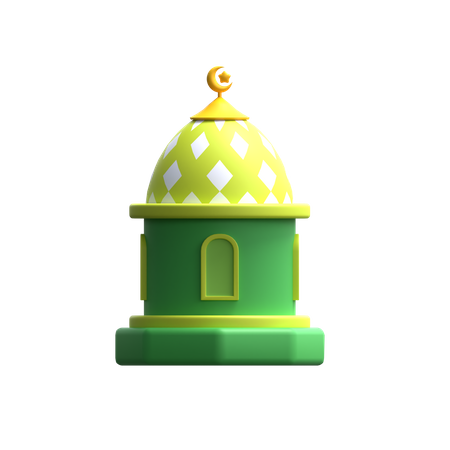 Mosque Dome  3D Icon