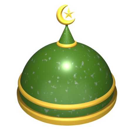 Mosque Dome  3D Icon