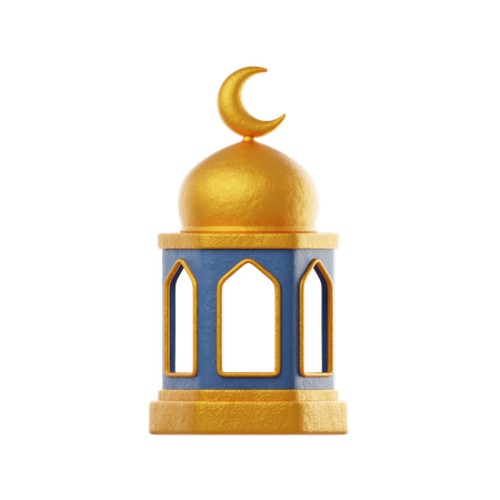 Mosque Dome  3D Icon