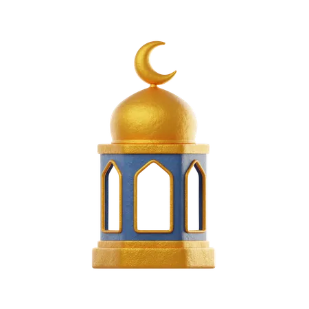 Mosque Dome  3D Icon