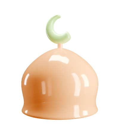 Mosque dome  3D Icon