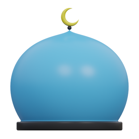 Mosque Dome  3D Icon