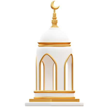 Mosque Dome  3D Illustration
