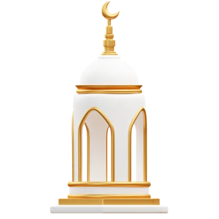 Mosque Dome  3D Illustration