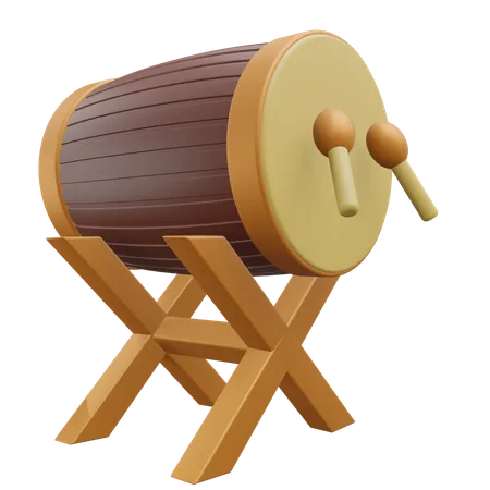 Mosque Drum  3D Icon