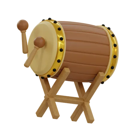 Mosque Drum  3D Icon