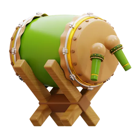 Mosque Drum  3D Icon