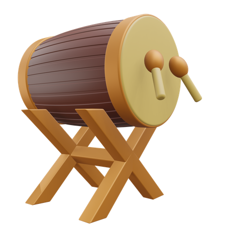 Mosque Drum  3D Icon