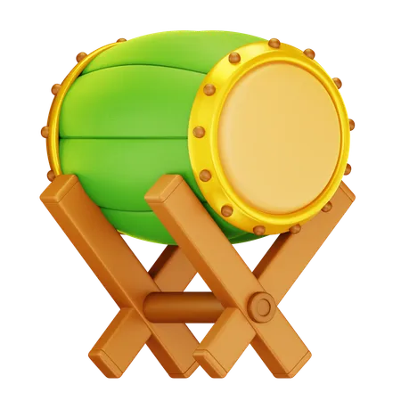 Mosque Drum  3D Icon