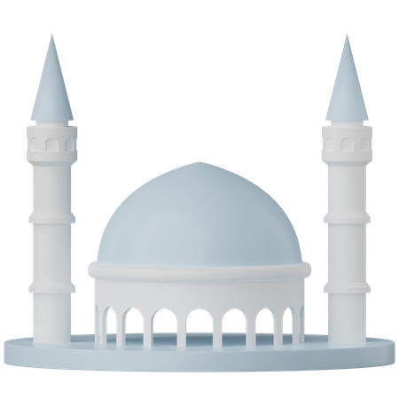 Mosque Masjid  3D Icon