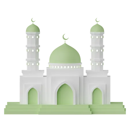 Mosque Masjid 3 D 3D Icon
