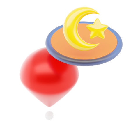 モスクピン  3D Icon