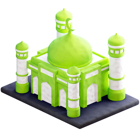 Mosque Property  3D Icon