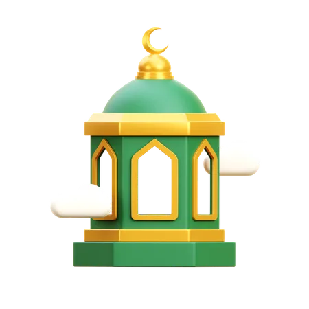 Mosque Tower  3D Icon