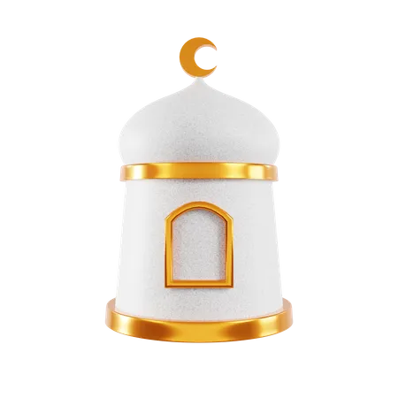 Mosque Tower  3D Icon