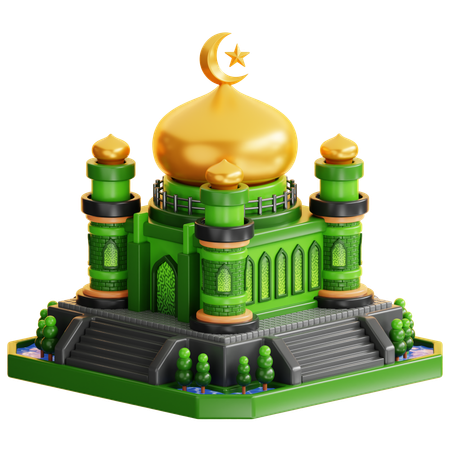 Mosquée  3D Icon