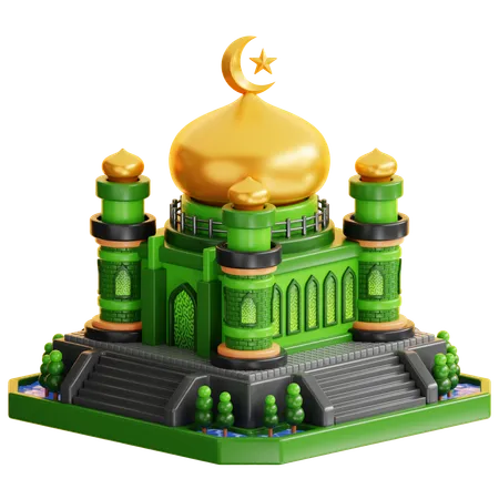 Mosquée  3D Icon