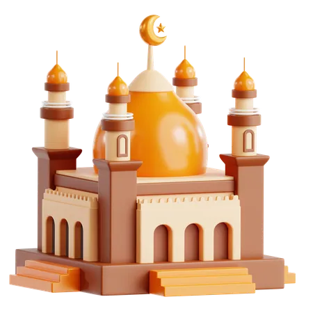 Mosquée  3D Icon