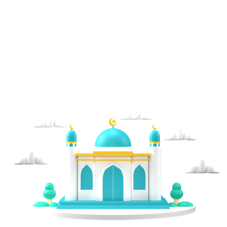 Mosquée  3D Icon