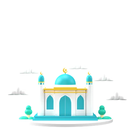 Mosquée  3D Icon