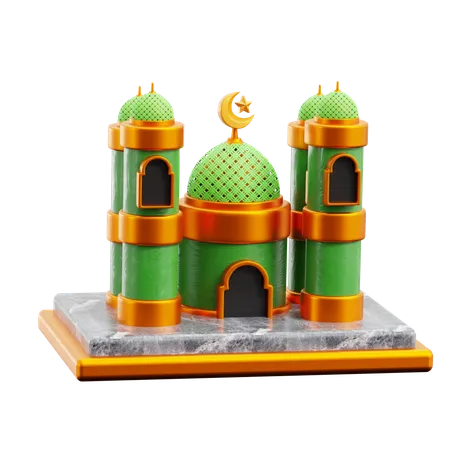 Mosquée  3D Icon