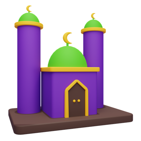 Mosquée  3D Icon