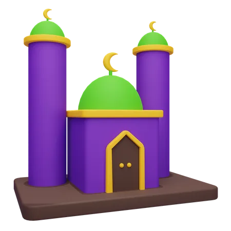 Mosquée  3D Icon