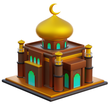 Mosquée  3D Icon