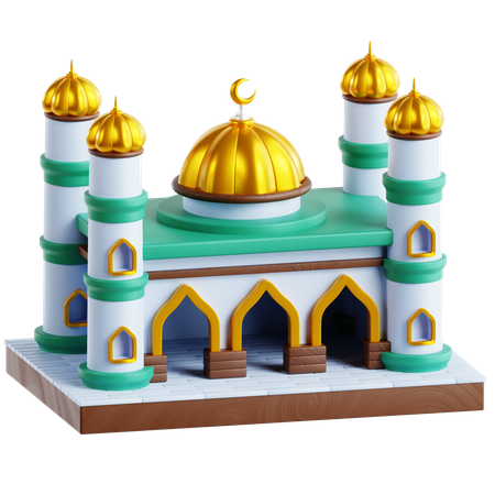 Mosquée  3D Icon